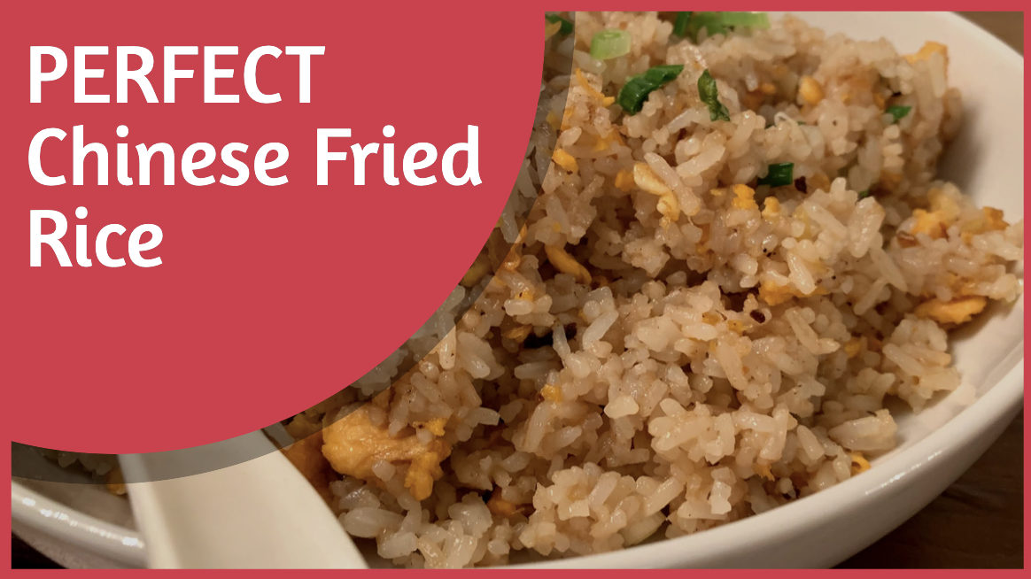 Chinese Fried Rice | EasyChineseCooking with BlackBeltSecrets